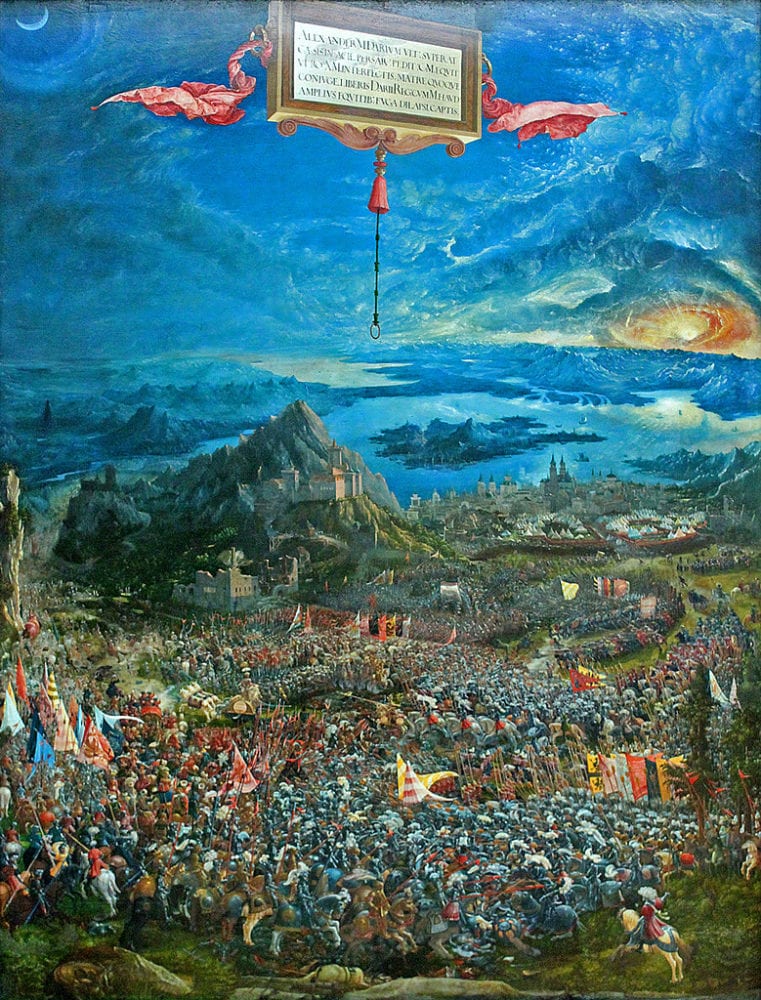 Albrecht Altdorfer Bitwa Aleksandra
