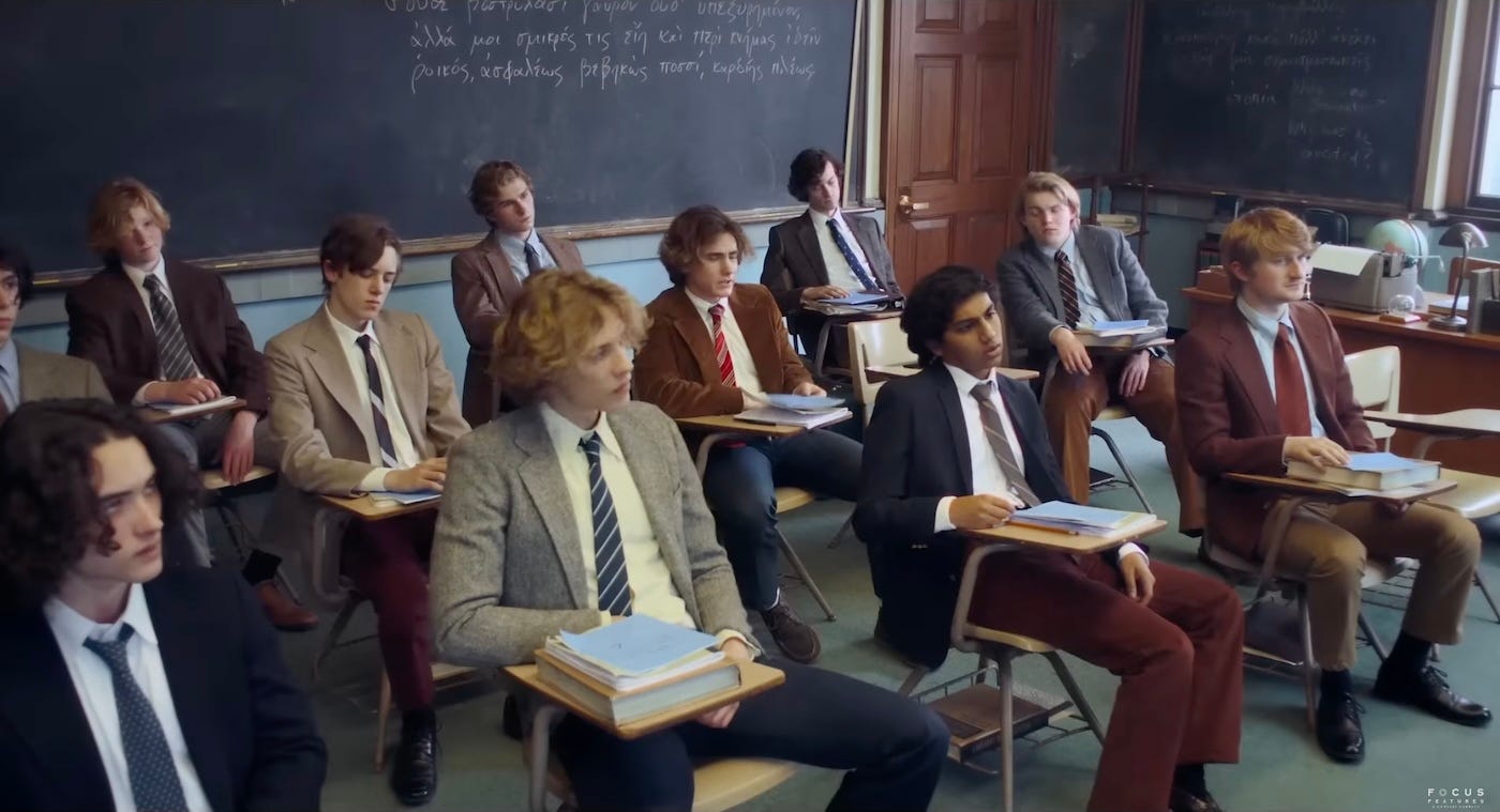 uczniowie podczas zajęć Paula