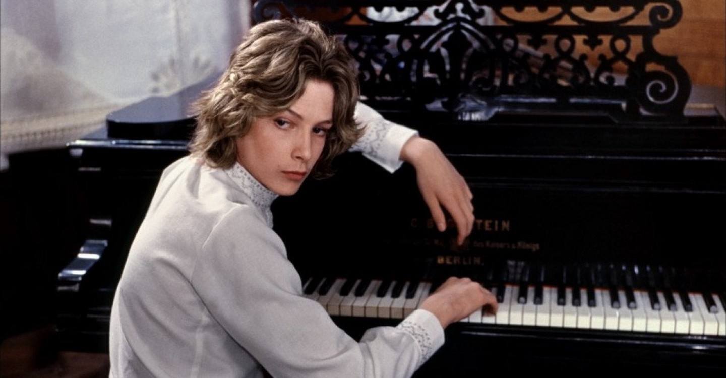 kadr z filmu Śmierć w Wenecji