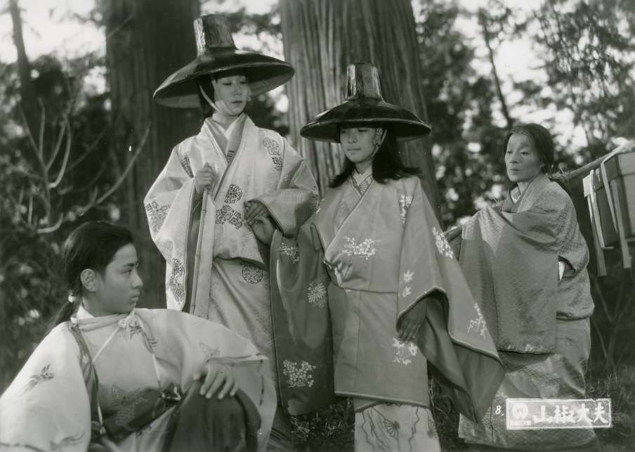 kadr z filmu Zarządca Sansho