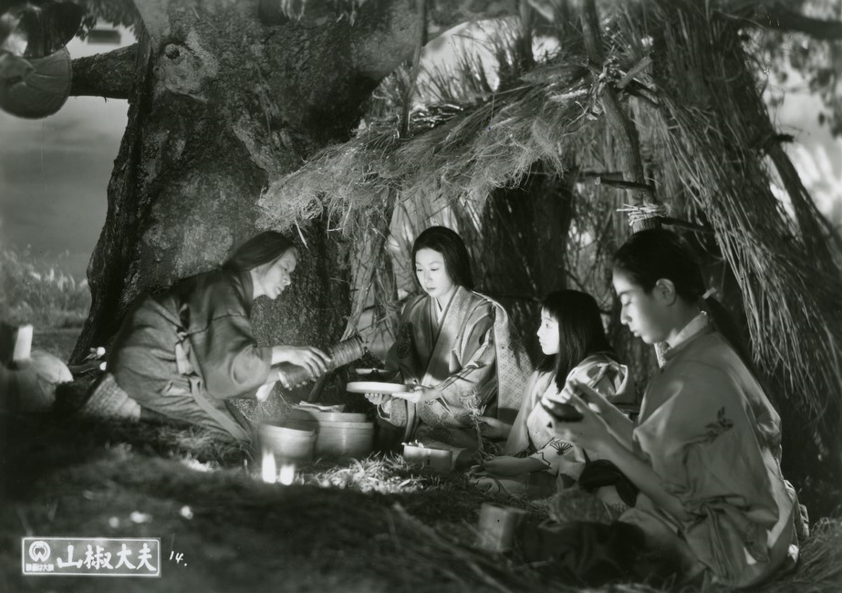 kadr z filmu Zarządca Sansho