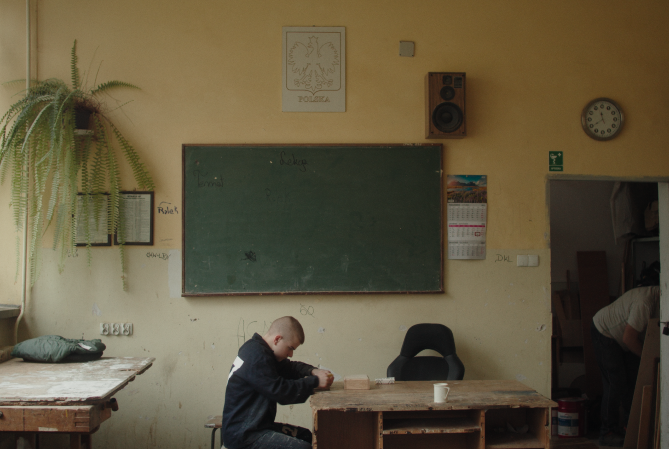 kadr z filmu świeżak