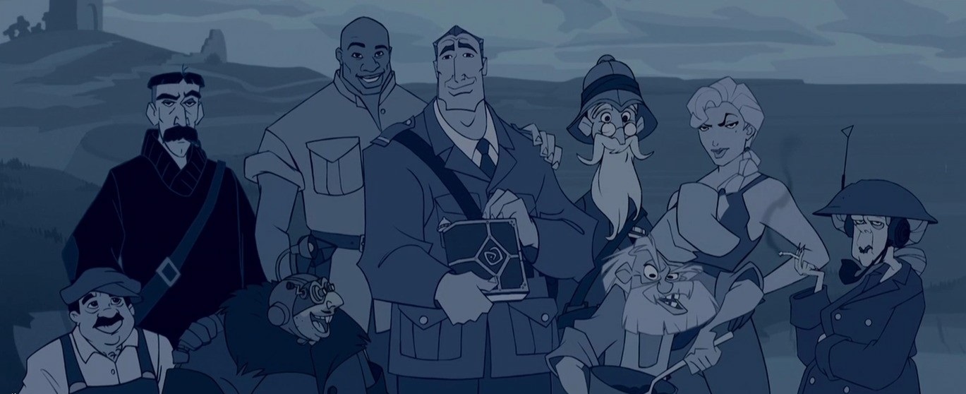 Kadr z filmu „Atlantyda: Zaginiony ląd" 