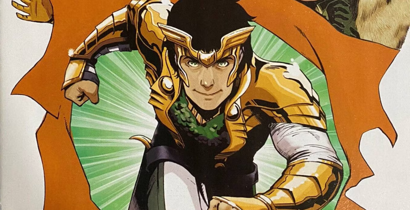 Fragment wariantu okładki 1 tomu „Loki: Agent of Asgard" (rys. Lee Garbett)