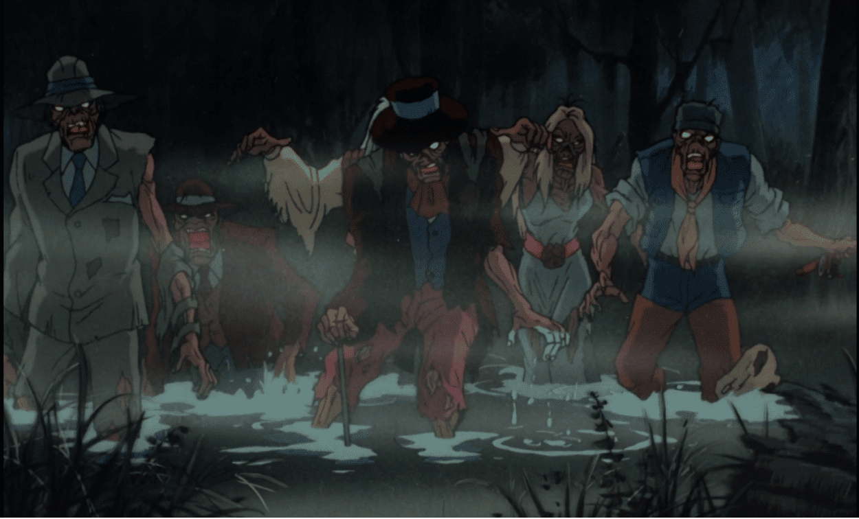 Kadr z filmu „Scooby-Doo na Wyspie Zombie”