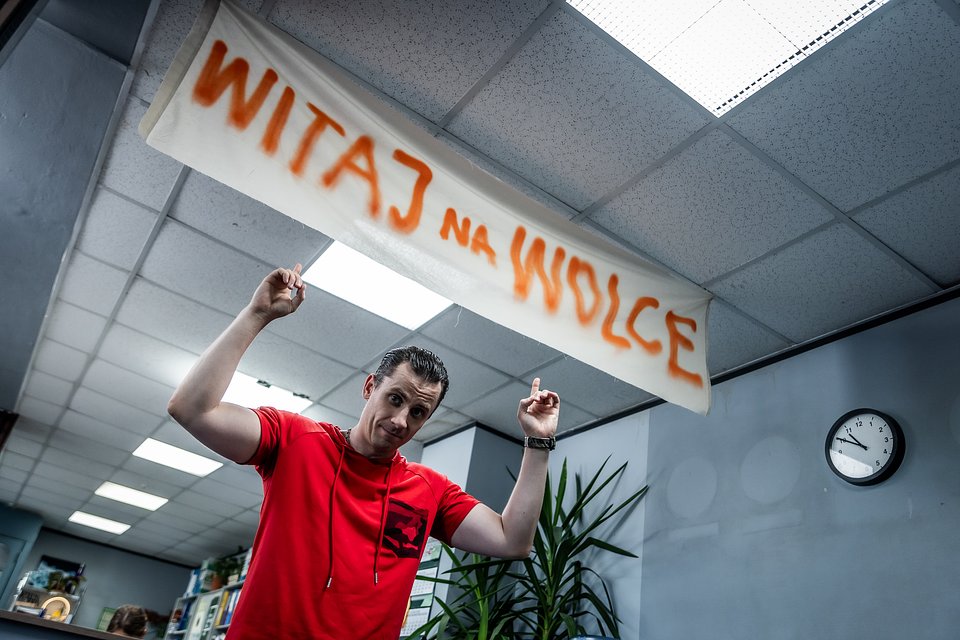 Kadr z serialu „The Office PL”