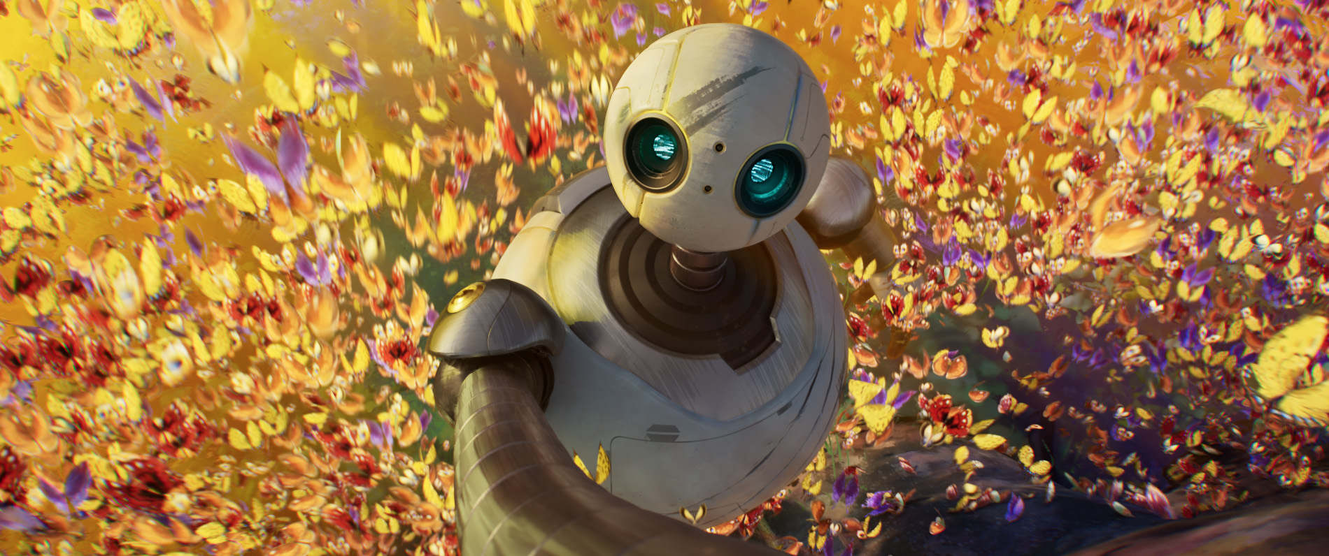 Kadr z filmu „Dziki robot"