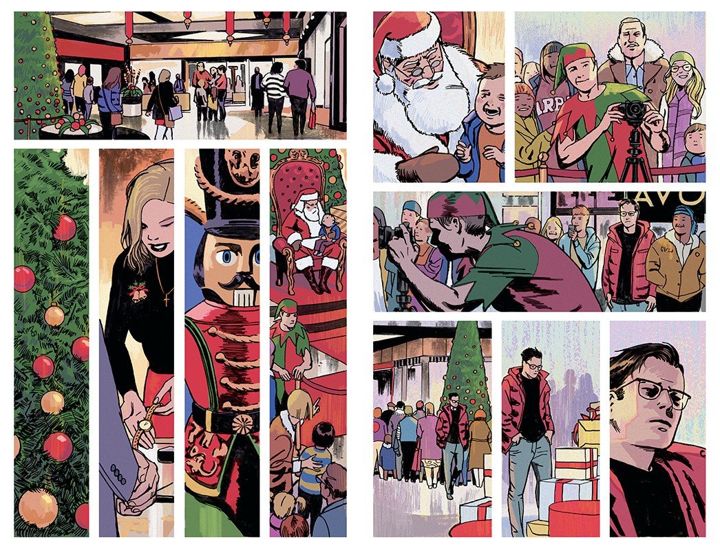 Strona z komiksu „Dewiant”