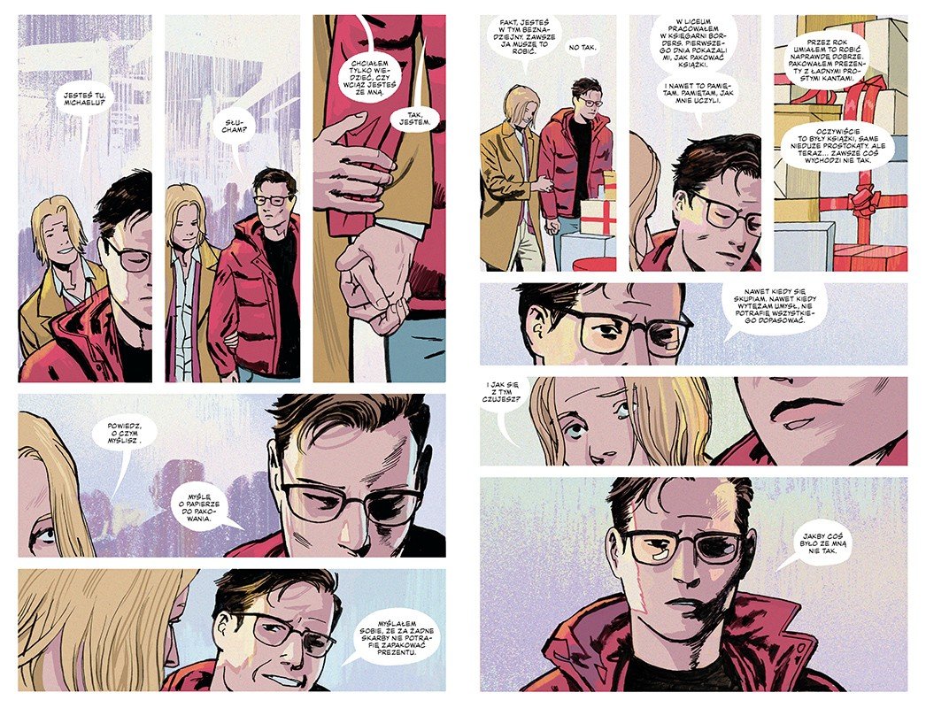 Strona z komiksu „Dewiant”