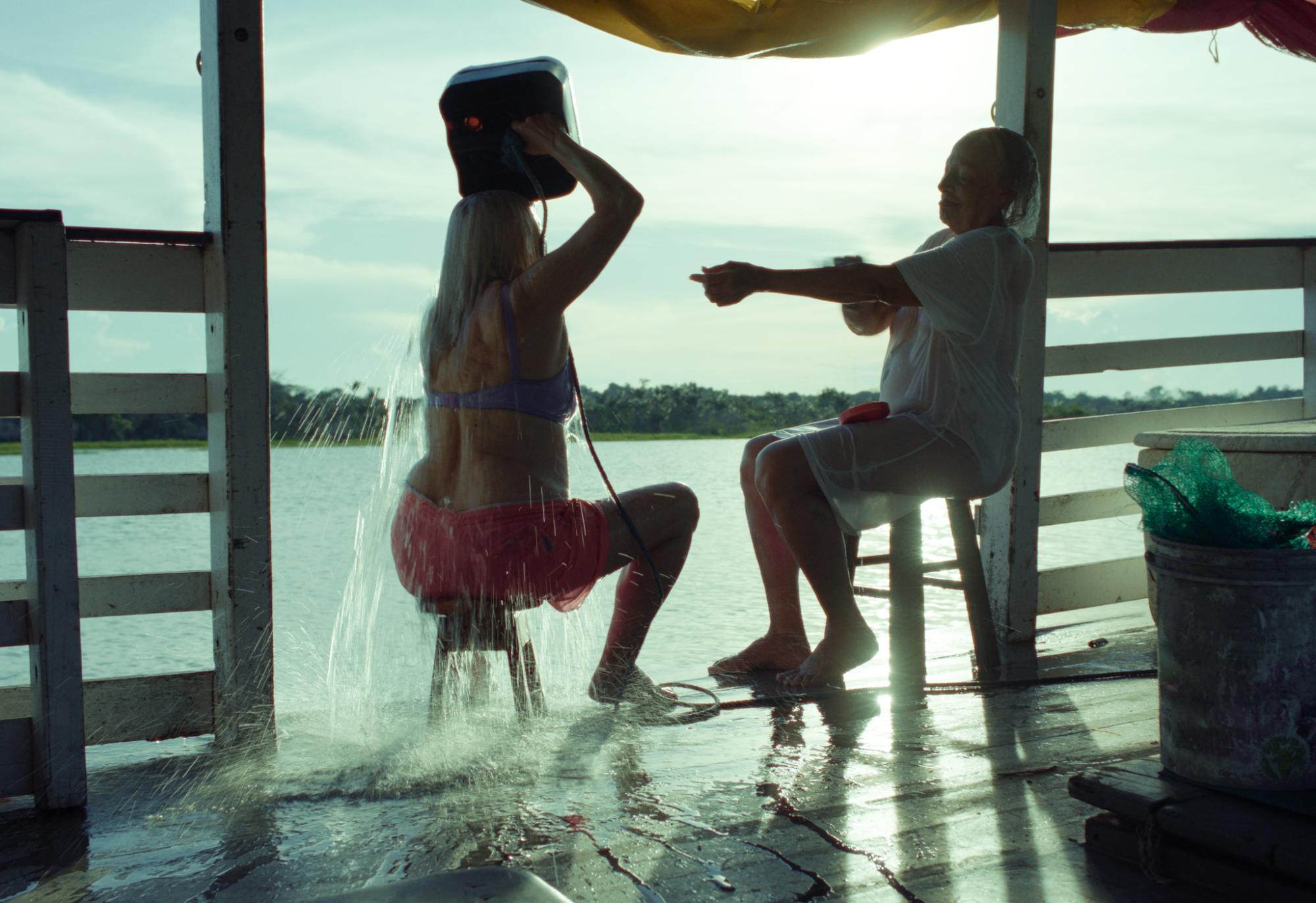 Kadr z filmu „Błękitny szlak"